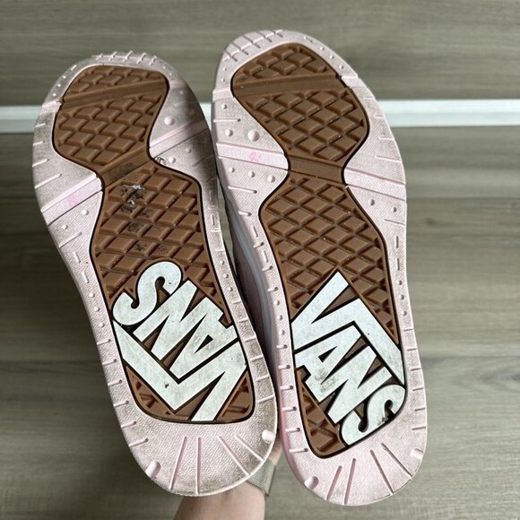 Vans Unisex Upland Chunky 90s Low-Top Y2K Sneakers Pink Suede Size US:M9/W10.5 - Picture 6 of 10